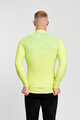 HOLOKOLO Cycling winter long sleeve jersey - STARLIGHT WINTER - yellow