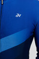 HOLOKOLO Cycling winter long sleeve jersey - ARROW WINTER - blue