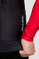 HOLOKOLO Cycling winter long sleeve jersey - ARROW WINTER - red/black