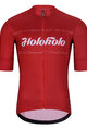 HOLOKOLO Cycling short sleeve jersey and shorts - GEAR UP  - black/red