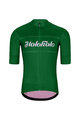 HOLOKOLO Cycling short sleeve jersey and shorts - GEAR UP  - green/black