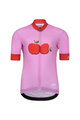 HOLOKOLO Cycling short sleeve jersey and shorts - FRUIT KIDS - black