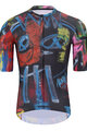 HOLOKOLO Cycling short sleeve jersey and shorts - SELVAGIO  - black/multicolour