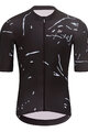 HOLOKOLO Cycling short sleeve jersey and shorts - PASSION - black/white