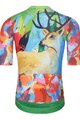 HOLOKOLO Cycling short sleeve jersey and shorts - DEER - multicolour/green