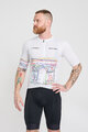 HOLOKOLO Cycling short sleeve jersey - MAAPPI II. ELITE - white/multicolour