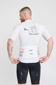 HOLOKOLO Cycling short sleeve jersey - MAAPPI II. ELITE - white/multicolour