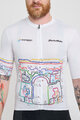 HOLOKOLO Cycling short sleeve jersey - MAAPPI II. ELITE - white/multicolour