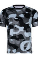 HOLOKOLO Cycling short sleeve jersey - HIDE N SEEK MTB - black/grey