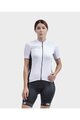 ALÉ Cycling short sleeve jersey and shorts - COLOR BLOCK LADY - white/black