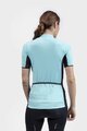 ALÉ Cycling short sleeve jersey and shorts - COLOR BLOCK LADY - black/blue