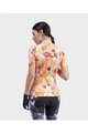 ALÉ Cycling short sleeve jersey and shorts - PR-S AMAZZONIA LADY - black/orange