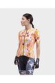 ALÉ Cycling short sleeve jersey and shorts - PR-S AMAZZONIA LADY - black/orange