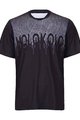 HOLOKOLO Cycling short sleeve jersey - FORCE MTB - black/white