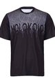 HOLOKOLO Cycling short sleeve jersey - FORCE MTB - black/white