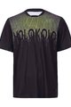 HOLOKOLO Cycling short sleeve jersey - FORCE MTB - black/yellow