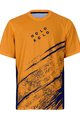 HOLOKOLO Cycling short sleeve jersey - UNIVERSE MTB - orange/black