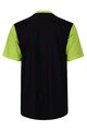 HOLOKOLO Cycling short sleeve jersey - UNIVERSE MTB - yellow/black