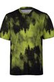 HOLOKOLO Cycling short sleeve jersey - NIGHTFALL MTB - black/yellow