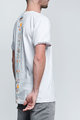 NU. BY HOLOKOLO Cycling short sleeve t-shirt - PEDAL BY PEDAL - multicolour/white