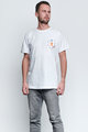 NU. BY HOLOKOLO Cycling short sleeve t-shirt - PEDAL BY PEDAL - multicolour/white