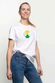 NU. BY HOLOKOLO Cycling short sleeve t-shirt - TOUR - white/multicolour