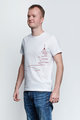 NU. BY HOLOKOLO Cycling short sleeve t-shirt - UP & NEVER STOP - white