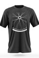 NU. BY HOLOKOLO Cycling short sleeve t-shirt - RIDE THIS WAY - multicolour/black