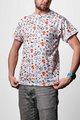 NU. BY HOLOKOLO Cycling short sleeve t-shirt - RIDE ON - multicolour/white