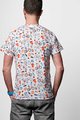 NU. BY HOLOKOLO Cycling short sleeve t-shirt - RIDE ON - multicolour/white