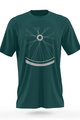 NU. BY HOLOKOLO Cycling short sleeve t-shirt - RIDE THIS WAY - blue