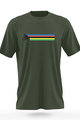 NU. BY HOLOKOLO Cycling short sleeve t-shirt - A GAME - multicolour/green