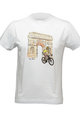 NU. BY HOLOKOLO Cycling short sleeve t-shirt - LE TOUR PARIS - white