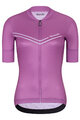 RIVANELLE BY HOLOKOLO Cycling short sleeve jersey and shorts - LEVEL UP - black/purple