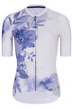 RIVANELLE BY HOLOKOLO Cycling short sleeve jersey and shorts - FLOWERY LADY  - blue/black
