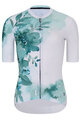 RIVANELLE BY HOLOKOLO Cycling short sleeve jersey and shorts - FLOWERY LADY  - green/black