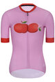 RIVANELLE BY HOLOKOLO Cycling short sleeve jersey and shorts - FRUIT LADY  - pink/red/black