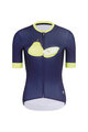 RIVANELLE BY HOLOKOLO Cycling short sleeve jersey and shorts - FRUIT LADY - black/blue