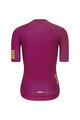 RIVANELLE BY HOLOKOLO Cycling short sleeve jersey and shorts - VICTORIOUS GOLD LADY - black/bordeaux