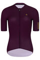 RIVANELLE BY HOLOKOLO Cycling short sleeve jersey and shorts - VICTORIOUS GOLD LADY - black/bordeaux