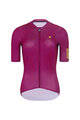 RIVANELLE BY HOLOKOLO Cycling short sleeve jersey and shorts - VICTORIOUS GOLD LADY - black/bordeaux