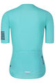 RIVANELLE BY HOLOKOLO Cycling short sleeve jersey and shorts - VICTORIOUS ELITE - turquoise/yellow