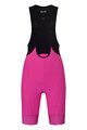 RIVANELLE BY HOLOKOLO Cycling short sleeve jersey and shorts - MAAPPI DARK LADY - black/pink