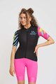 RIVANELLE BY HOLOKOLO Cycling short sleeve jersey and shorts - MEDITATION  - pink/black