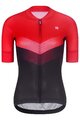 RIVANELLE BY HOLOKOLO Cycling short sleeve jersey and shorts - ARROW II - black/red