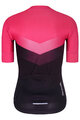 RIVANELLE BY HOLOKOLO Cycling short sleeve jersey and shorts - ARROW II - black/pink