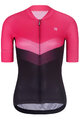 RIVANELLE BY HOLOKOLO Cycling short sleeve jersey and shorts - ARROW II - black/pink