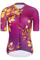 RIVANELLE BY HOLOKOLO Cycling short sleeve jersey and shorts - BAROC - yellow/beige/purple