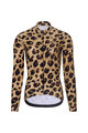 RIVANELLE BY HOLOKOLO Cycling winter set with jacket - WILDCAT II WINTER - beige/brown/black