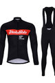 HOLOKOLO Cycling winter set - OBSIDIAN WINTER - black/red